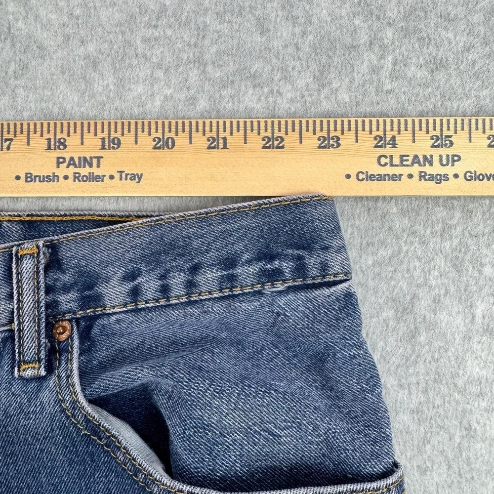 Levis 560 Comfort Fit Jeans Mens 46x33 Blue Medium Wash Relaxed Tapered Denim